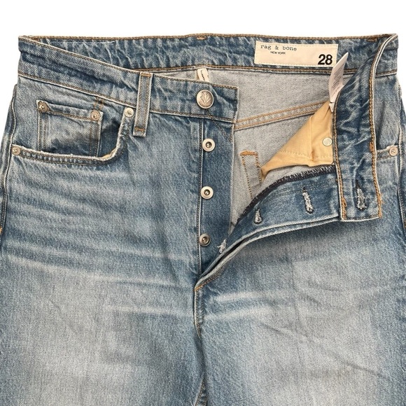 Rag & Bone Nina High Rise Tulip Ankle Cigarette Jeans Size 28 - Picture 7 of 16